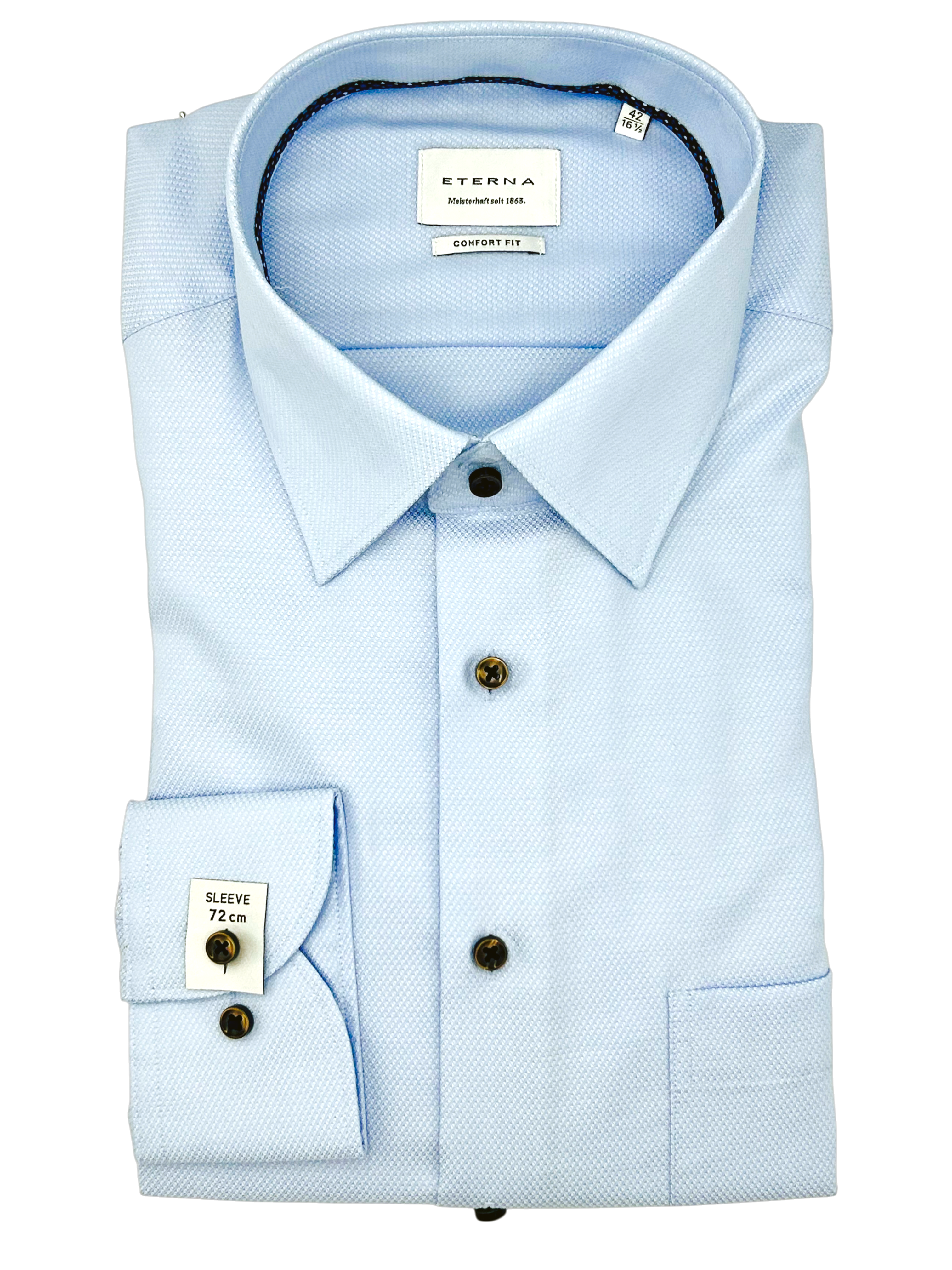 Eterna Comfort Fit Skjorte - Ærmelængde 72CM